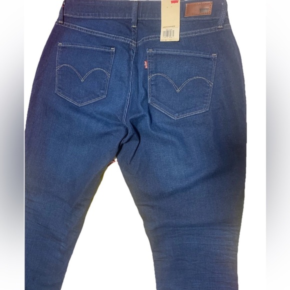 Levi’s Women’s  Size 34 Curve ID Stretchy Supreme Boot Cut Mid Rise Jeans - Picture 6 of 7